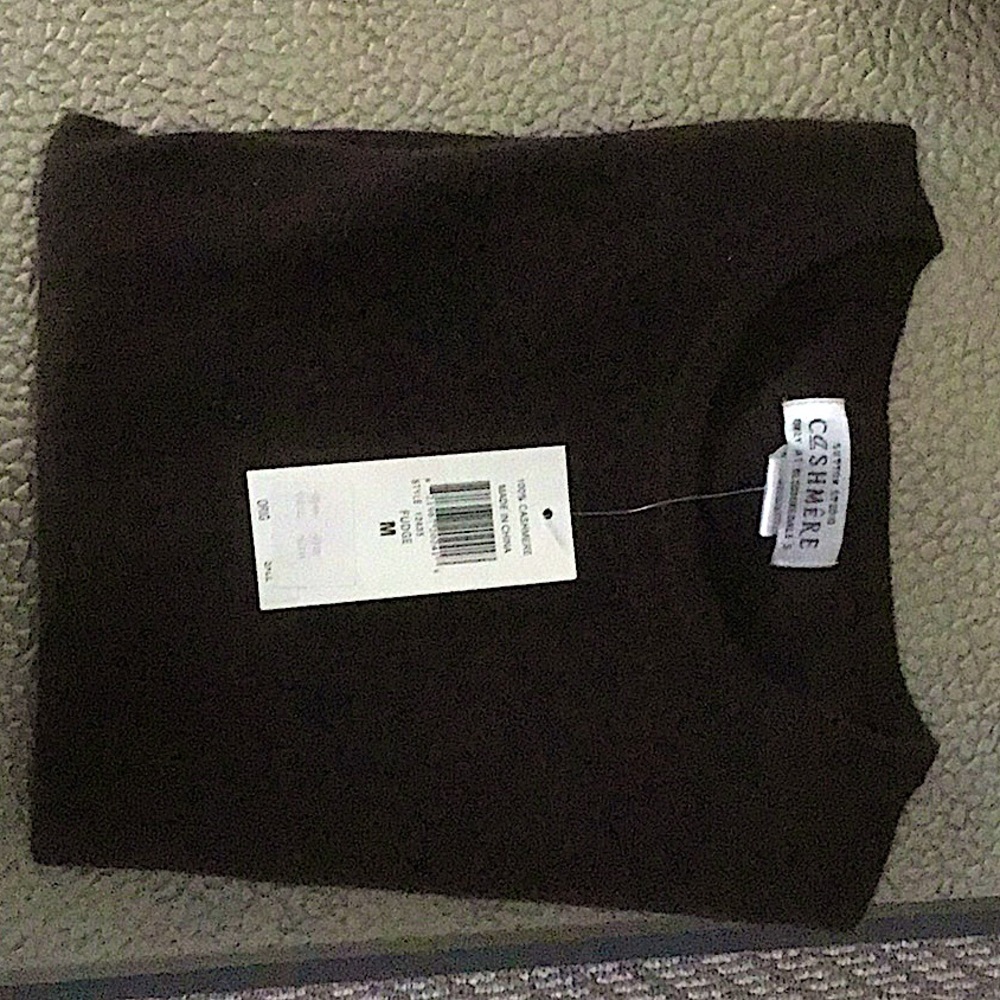 Short Sieve Cashmere Sweater